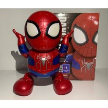 Marvel Spider-Man Dance Hero Örümcek Adam Dans Eden Robot  Işıklı Sesli 20 Cm-Rgl