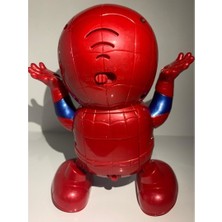 Marvel Spider-Man Dance Hero Örümcek Adam Dans Eden Robot  Işıklı Sesli 20 Cm-Rgl