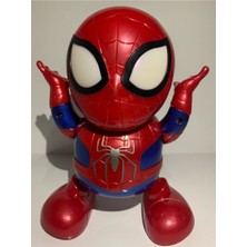 Marvel Spider-Man Dance Hero Örümcek Adam Dans Eden Robot  Işıklı Sesli 20 Cm-Rgl