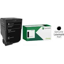 Lexmark CS730 CX730 22.000 Sayfa Siyah Toner 71C8HK0