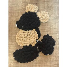 Gönülden Tasarım 30X9 cm Özel Tasarım Peluş Kadife Tasarım Aplike Dikiş Aksesuarı Yama Arma