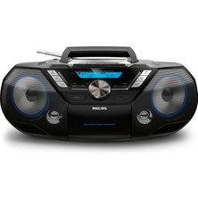 Philips AZB798T/12 (Müzik Alıcısı, Bluetooth, Doğrudan Usb, Fm Tuner, Dab+, 12 Watt), Siyah