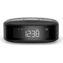 Philips R3505/12 Dijital Dab+/fm Saatli Radyo, Çift Alarm, Uyku Zamanlayıcısı, Kompakt Tasarım, Otomatik Zaman Senkronizasyonu