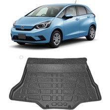 Born Garage 2021 Honda Jazz Bagaj Havuzu Araca Özel Üretim ve Tam Uyumlu Kokusuz Kaucuk
