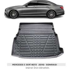 Born Garage 2023 Mercedes E Serisi Bagaj Havuzu Araca Özel Üretim ve Tam Uyumlu Kokusuz Kaucuk