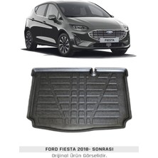 Born Garage 2021 Fıesta Bagaj Havuzu Araca Özel Üretim ve Tam Uyumlu Kokusuz Kaucuk