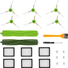 Silhouette Yedek Parçalar Ana Fırça Yan Fırçalar I7 I7+ E5 E6 Vakum Aksesuarları Için Hepa Filtreler (Yurt Dışından)