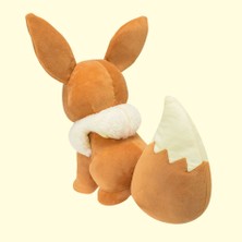 Pokémon 30CM Eevee Oturma Tarzı Orijinal Eevee Peluş Oyuncak (Yurt Dışından)