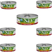 N&D Tavuk ve Narlı Yetişkinkedi Konservesi 80 gr x 7 Adet