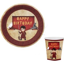 Kidspartim Harry Potter Temalı Tabak Bardak 8 Li