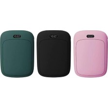 Kış Taşınabilir Mini USB El Isıtıcı Şarj Edilebilir Cep Mobil Güç Eller Isıtıcı 4000MAH Çift Taraflı Hızlı Isıtma (Yurt Dışından)