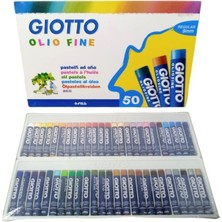 Giotto Olio Fine - Yağlı Pastel Boya - Silindir 50 Renk 9mm (Yeni)