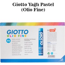 Giotto Olio Fine - Yağlı Pastel Boya - Silindir 50 Renk 9mm (Yeni)