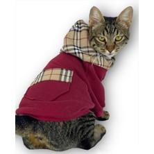 Kemique Bb Limited Bordo Duo Kapşonlu Kedi Sweatshirt