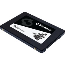 Stormax 128GB SSD 2 5" Sata3 550-530MB/S Black SERI-SMX-SSD30BLCK/128G