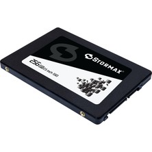 Stormax 256GB SSD 2 5" Sata3 550-530MB/S Black SERI-SMX-SSD30BLCK/256G