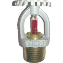 Ul Dik Up Tip Yangın Sprinkler Beyaz  68 C Kırmızı 1/2 Sr