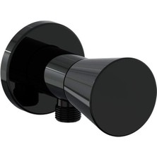 VitrA Liquid A4275939 Ara Musluk, Parlak Siyah