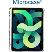 Microcase iPad Pro 12.9'' M2 2022 Kalem Koymalı Silikon Kılıf - Şeffaf AL3306