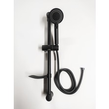 Arvent Siyah Sürgülü Mix Paslanmaz Duş Seti Lüks Seri SET12