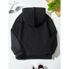 Siyah Blackpink Hayvanlı Hoodie