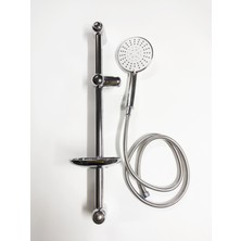 Arvent Sürgülü Mix Duş Seti Paslanmaz Krom Kaplama Lüks Seri Krm9