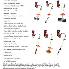 Silen Sırt Tırpan Lüks Bahçıvan Seti 3.2kw 4.6hp