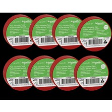 Schneider Electric Schneider 8li Kırmızı Pvc Izolasyon Bandı 20MT*19MM 2420100-8