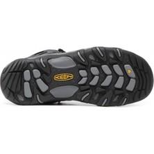 Keen Koven Mid Wp M-Black/steel Grey - Su Geçirmez Erkek Yürüyüş Botu - Gri