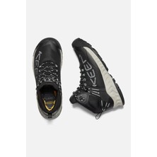 Keen Nxis Evo Mid Wp W-Black/blue Glass - Su Geçirmez Kadın Yürüyüş Botu - Siyah