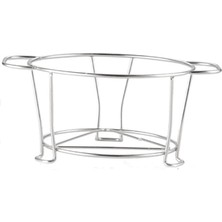 Plaza Soba Stand Barbekü Braketi Kamp Için Barbekü Parti Çapı 22CM (Yurt Dışından)