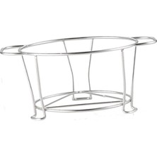 Plaza Soba Stand Barbekü Braketi Kamp Için Barbekü Parti Çapı 22CM (Yurt Dışından)