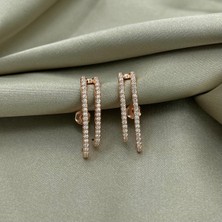 Jewel By Aila Taşlı J Gümüş Küpe
