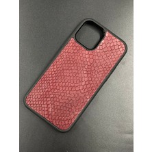 MAT DERİ iPhone 12 ve 12 Pro Kılıf Hakiki Deri Tam Uyumlu Telefon Kılıfı