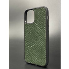 MAT DERİ iPhone 12 ve 12 Pro Kılıf Hakiki Deri Tam Uyumlu Telefon Kılıfı