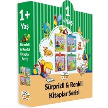 0-6 Yaş Yayınları Sürprizli ve Renkli Kitaplar Seti - 4 Kitap (1+Yaş)