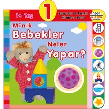 0-6 Yaş Yayınları Sürprizli ve Renkli Kitaplar Seti - 4 Kitap (1+Yaş)