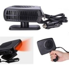 Depposite Oto Isıtıcı-Soğutucu Fan Cam Buğu Çözücü Fan Araç Içi Isıtıcı-Soğutucu Fan 12V Çakmaklık Girişli