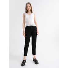 Black On Black Denim Pantolon, 28, Siyah