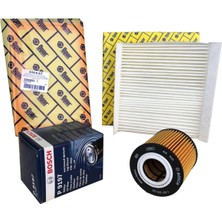 Bosch Fiat Egea 1.6 E-Torq Benzinli Filtre Bakım Seti Egea