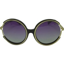 Belmond MOD.1010 C.01 Ekartman 57-22  Siyah Sarı Metal Kadın Güneş Gözlüğü