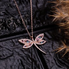 Byes 925 Ayar Gümüş Mix Taşlı Yusufcuk Kolye