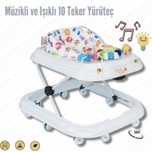 Actıveshop Müzikli Işıklı Yürüteç 10 Ayak Örümcek Modeli