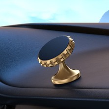 Fertiong Ayarlanabilir Kaymaz Katlanabilir Araba Telefon Tutucu - Altın (Yurt Dışından)