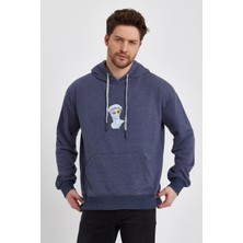 Alexander Gardi Baskılı Kapüşonlu Sweatshirt (E22-757A-04)