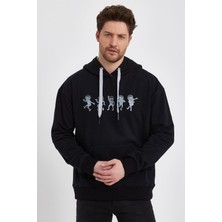 Alexander Gardi Baskılı Kapüşonlu Sweatshirt (E22-757A-02)