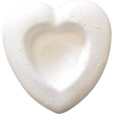 Birevcil 250 Adet Kuşlar Için Kalpli Gaga Taşı 5X5X2 cm