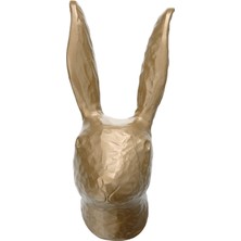 Hobiceyiz Duvar Dekorasyonu, Pirinç Rengi, 25 Cm, Haggmıspel