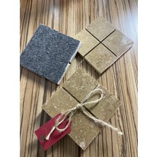 Pietramosaic Chocolate Traverten Bardak Altlığı