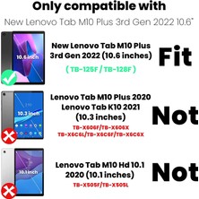 MTK Moveteck Lenova M10 Plus 10.6inç 3.jenarasyon(3.nesil)  Uyumlu Kılıf Karakterli Tutmalı Silikon Tablet Kılıfı Ibuy Like Parmaklı Çocuk Eğlenceli TB125FU